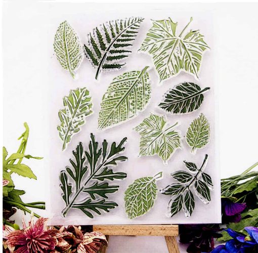 Silicone Stamp "Leafs" - Image 8