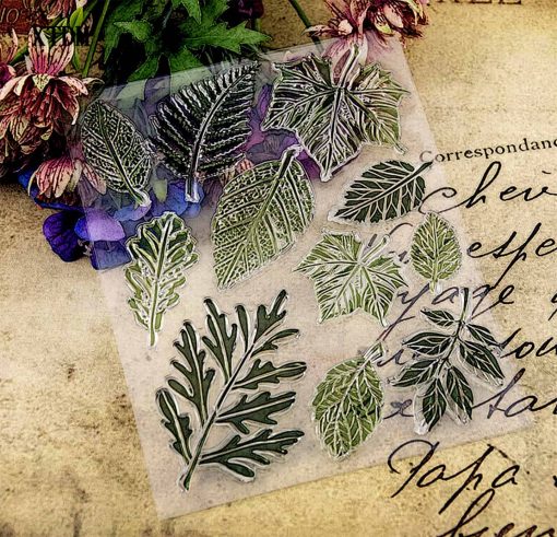 Silicone Stamp "Leafs" - Image 7