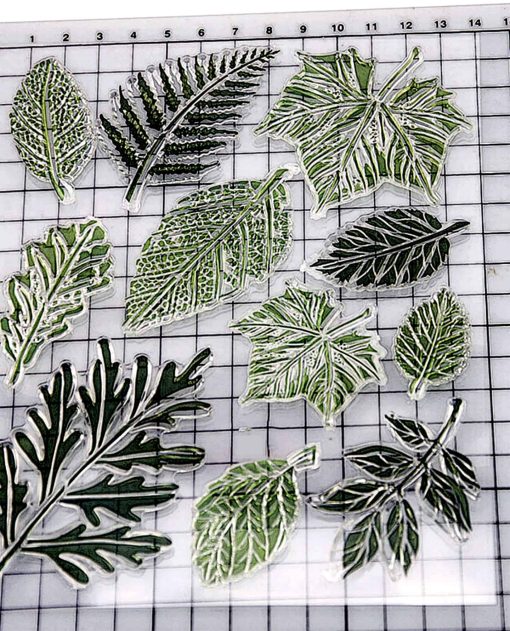 Silicone Stamp "Leafs" - Image 5