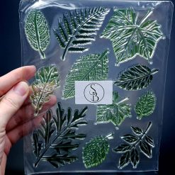Silicone Stamp "Leafs"