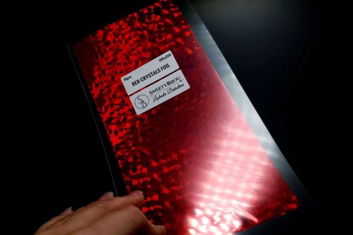 Red Crystal Foil (10 pcs) #12339