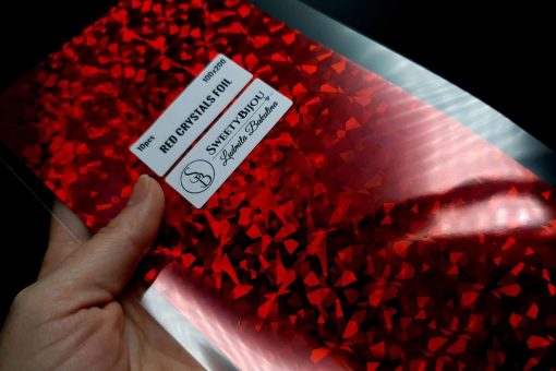 Red Crystal Foil (10 pcs) #12343