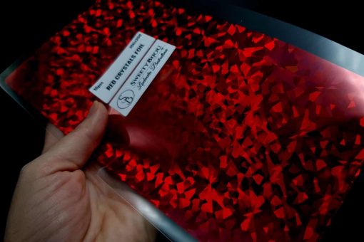 Red Crystal Foil (10 pcs) #12345