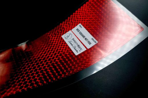 Red Square Net Foil (10 pcs) #12337