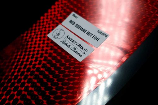 Red Square Net Foil (10 pcs) #12338