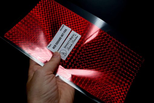 Red Square Net Foil (10 pcs) #12340