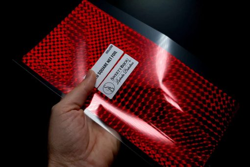 Red Square Net Foil (10 pcs) #12344