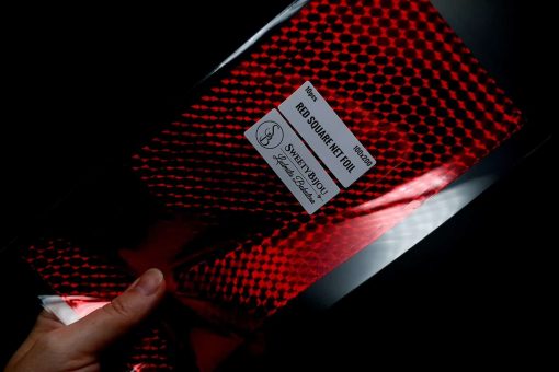 Red Square Net Foil (10 pcs) #12352
