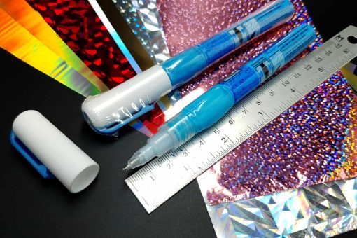 2 Way Adhesive Glue Pen - Squeeze and Roll #16127