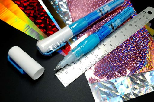 2 Way Adhesive Glue Pen - Squeeze and Roll #16135