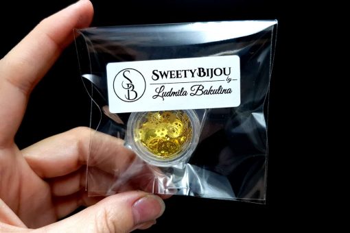 Gold Metal Micro Gear Mixed Steampunk Watch Parts #16284