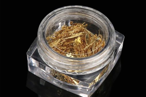 Gold Metal Micro Gear Mixed Steampunk Watch Parts #16286