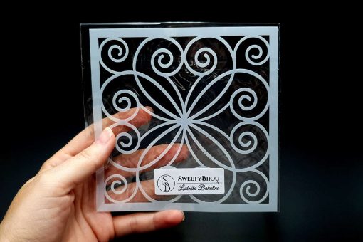 Swirled Flower (13x13cm) #16530