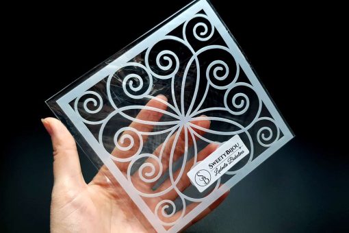 Swirled Flower (13x13cm) #16531