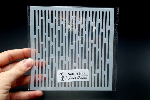 Broken line (13x13cm) #16543