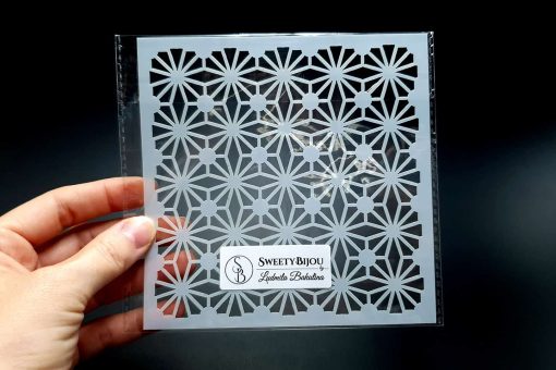 Morrocan Pattern Flowers (13x13cm) #16553