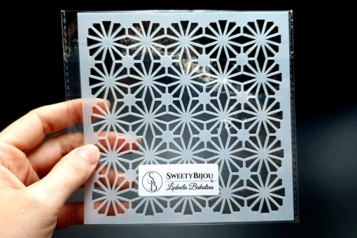 Morrocan Pattern Flowers (13x13cm) #16555