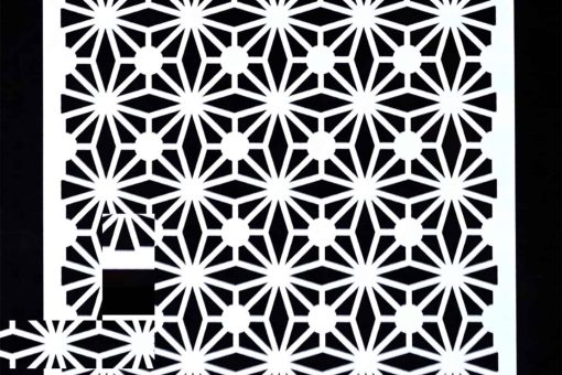 Morrocan Pattern Flowers (13x13cm) #16557