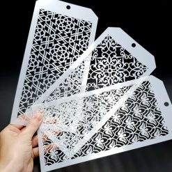 Set of 3 Magic Patterns (12x24cm) #17138