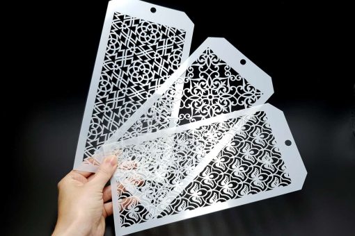 Set of 3 Magic Patterns (12x24cm) #17138