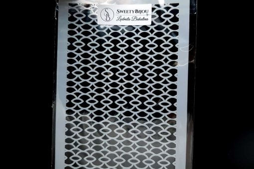 Oval Net Pattern (12x24cm) #16960