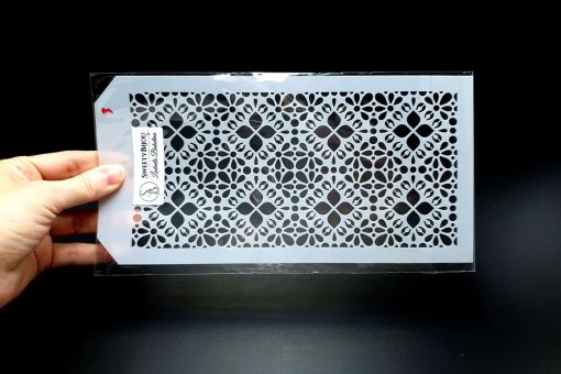 Ethnic Flowered Pattern (12x24cm) #16969