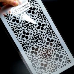 Ethnic Flowered Pattern (12x24cm) #16972