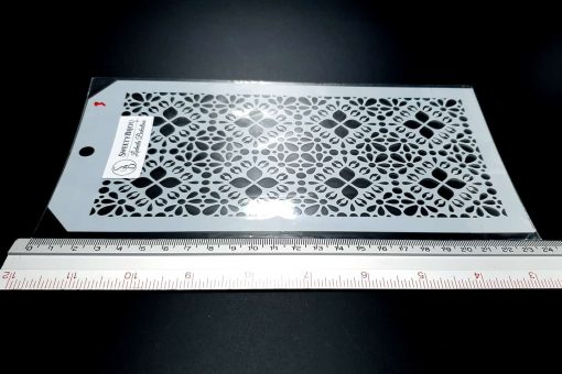 Ethnic Flowered Pattern (12x24cm) #16981