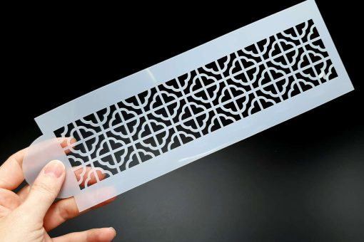 Retro Flowers Pattern (26x8cm) #17647