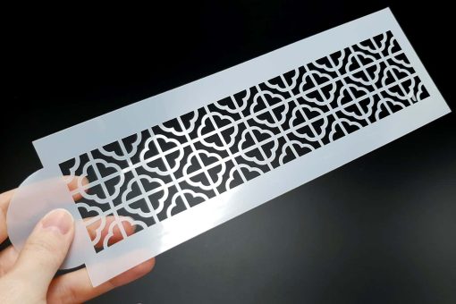 Retro Flowers Pattern (26x8cm) #17652