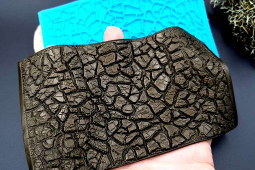 Silicone Texture Cracked Soil. Drought (130x85mm) #17832