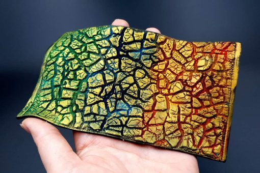 Silicone Texture Cracked Soil. Drought (130x85mm) #17845