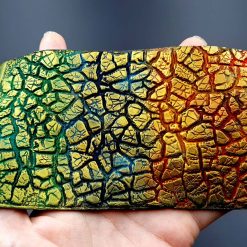 Silicone Texture Cracked Soil. Drought (130x85mm) #17848