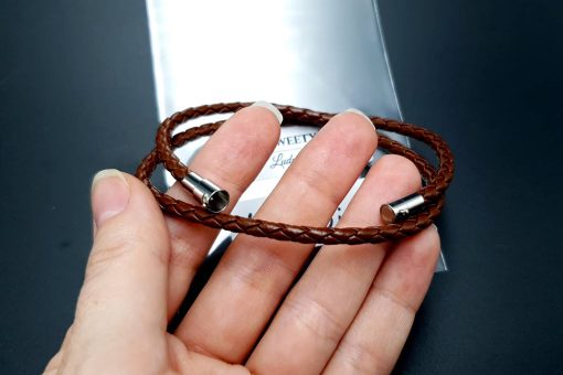 Brown Leather Cord, 16inches/40cm #20186