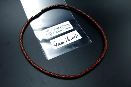 Brown Leather Cord, 16inches/40cm #20188