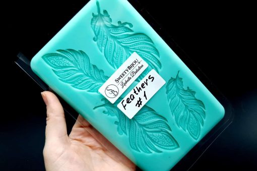 Handmade Silicone Feather Mold #1 (175x105mm) #20242