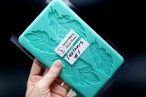 Handmade Silicone Feather Mold #1 (175x105mm) #20243