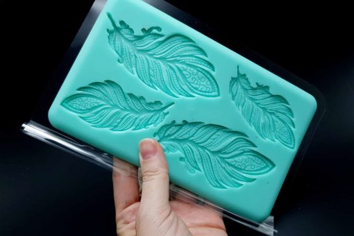 Handmade Silicone Feather Mold #1 (175x105mm) #20250
