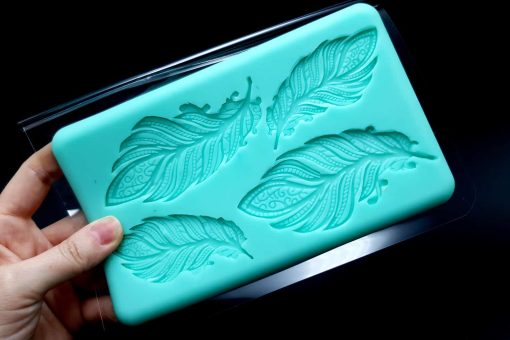 Handmade Silicone Feather Mold #1 (175x105mm) #20254