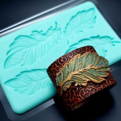 Handmade Silicone Feather Mold #1 (175x105mm) #20257