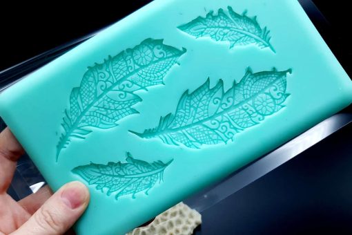 Handmade Silicone Feather Mold #2 (175x105mm) #20251