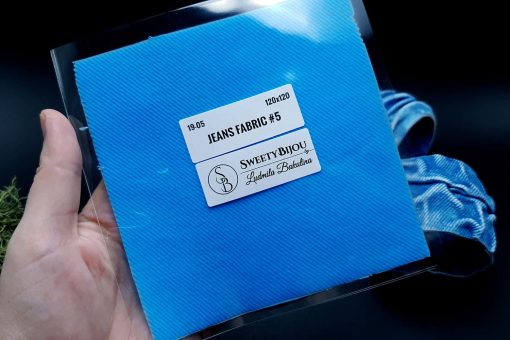 Jeans Fabric #5, 120x120mm #20503