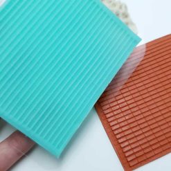 Striped Fabric, 95x80mm #20573