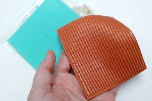 Striped Fabric, 95x80mm #20583