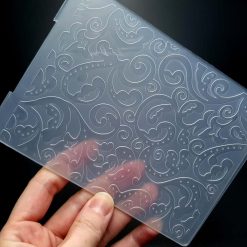 Plastic Folder - Floral Pattern #20989