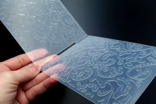 Plastic Folder - Floral Pattern #20993