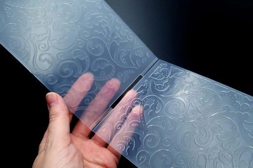 Plastic Folder - Floral Pattern #20995