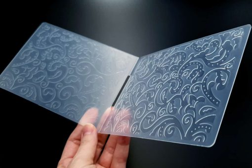 Plastic Folder - Floral Pattern #20996