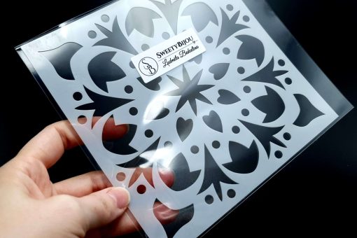 "Winter Snowflake" Plastic Stencil (1pcs) #21065