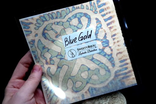 Copper Metal Leafs - Blue-Gold #21154